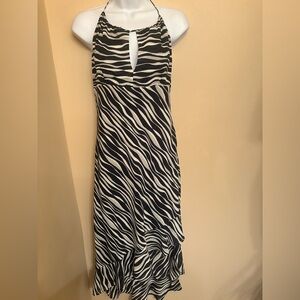 Express White and Black dress